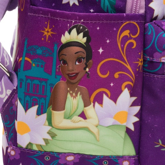 NEW Disney Princesses Tiana - Princess and The Frog- Mini Nylon Travel Backpack main image 3